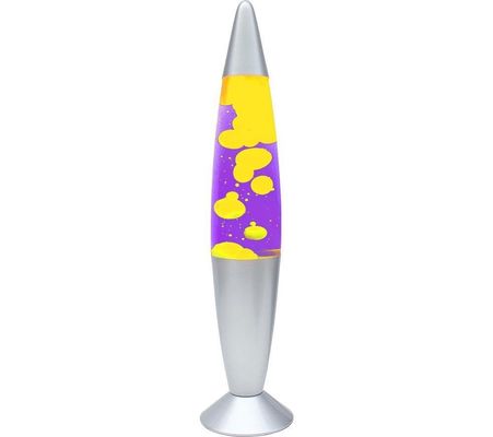 GLOBAL GIZMOS 48809 16" Lava Lamp - Purple & Yellow