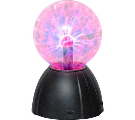 GLOBAL GIZMOS 48929 5" Plasma Ball - Black & Red