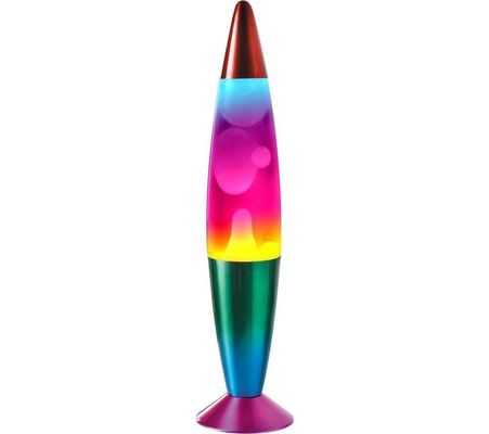 GLOBAL GIZMOS 55149 16" Lava Lamp - Rainbow