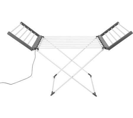 Black and Decker Heated Winged Airer - White - Thumbnail 2