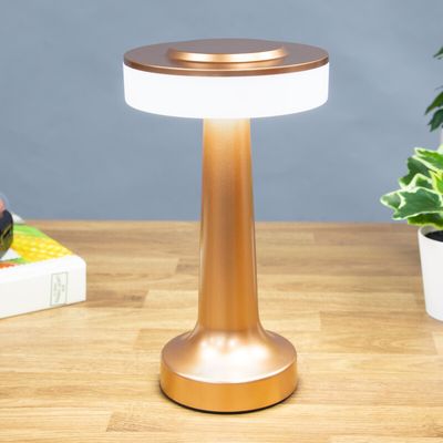 GLOBAL GIZMOS 66339 LED Table Lamp - Brass