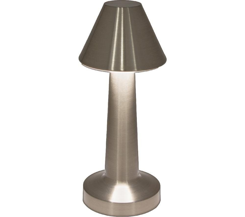 GLOBAL GIZMOS 66369 Rechargeable LED Table Lamp - Brass Effect - Image 1