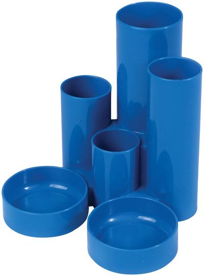 Deflecto CP018YTBLU desk drawer organizer Blue