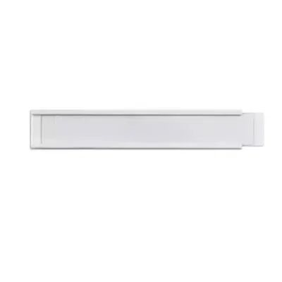 Beaverswood Magnetic PVC Label Holder (Clear) With White Card For Shelving and Racking H30mmxW1000mm (Pack 10) - ML3/10