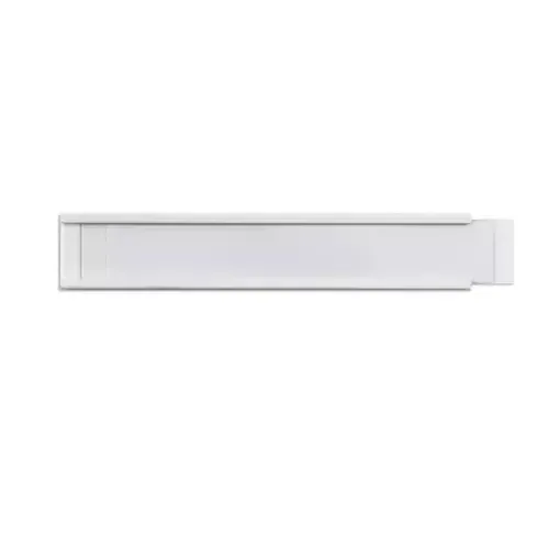 Beaverswood Magnetic PVC Label Holder (Clear) With White Card For Shelving and Racking H50mmxW1000mm (Pack 10) - ML5/10 - Image 1