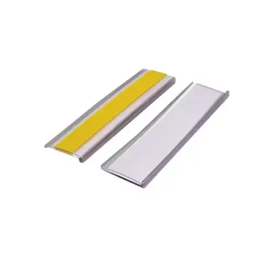 Beaverswood Self-Adhesive Ticket Holders (Clear) With Card Insert (Whi