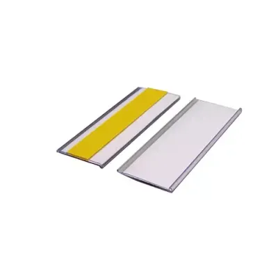 Beaverswood Self-Adhesive Ticket Holders (Clear) With Card Insert (Whi