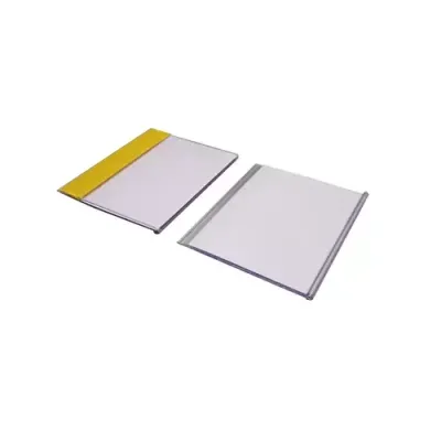 Beaverswood Self-Adhesive Ticket Holders (Clear) With Card Insert (Whi