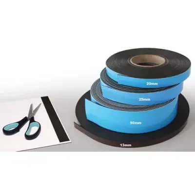 Beaverswood Magnetic Self-Adhesive Strip (Premium Adhesive) H13mmxW30m