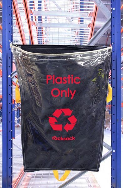 Racksack Hear-wearing and Re-usable Plastic Only Sack 160 Litre Capaci