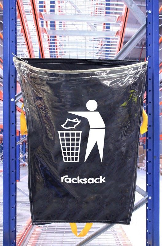 Racksack Hard-wearing and Re-usable General Waste Symbol Only Sack 160 - Image 1