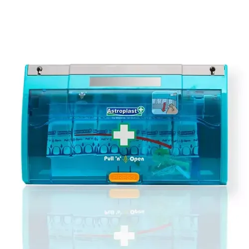 Astroplast Pull N Open Plaster Dispenser With 60 Washproof Plasters 7.2cm x 2.5cm - 1007019 - Image 1