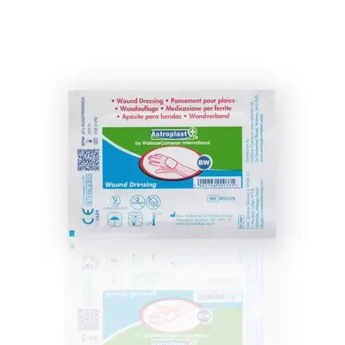 Astroplast Burn/Wound Lint Pad 72mm x 50mm (Pack 25) - 1403014 - Image 1