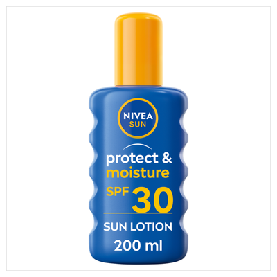 NIVEA Sun Protect & Moisture Sunscreen Lotion SPF30 200 ml