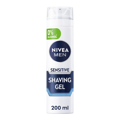 Nivea Sensitive Shaving Gel 200ml - Blue