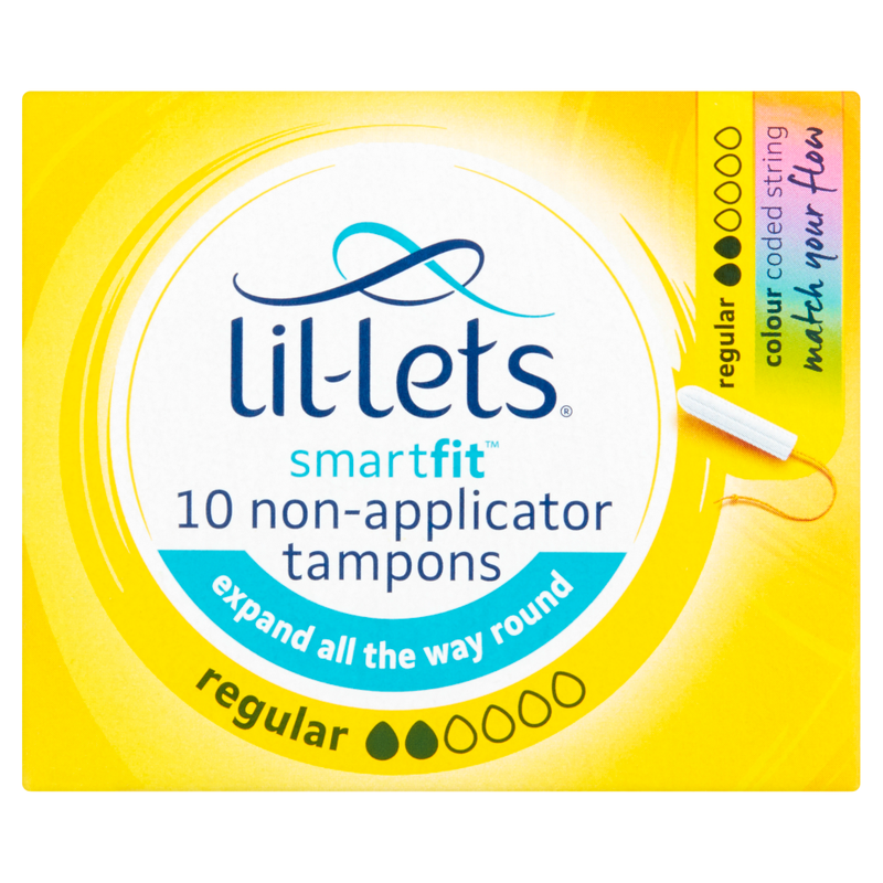 Lil-Lets Smartfit Non-Applicator Tampons - Regular - Image 1
