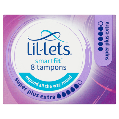 Lil-Lets Smartfit Non-Applicator Tampons - Super Plus Extra
