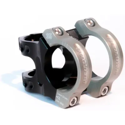 Renthal Apex 35 Stem - Rise: +/-6 Deg - Length: 33mm - Clamp: 35mm - Material: 2pc Bar CNC 2014 Alloy - Thumbnail 2