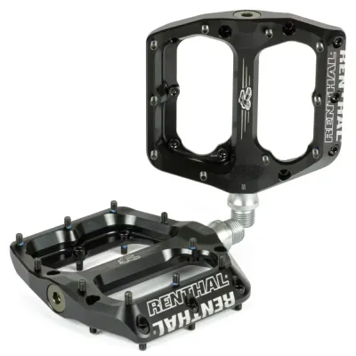 Renthal Revo-F Flat Pedals - Black - Thumbnail 2