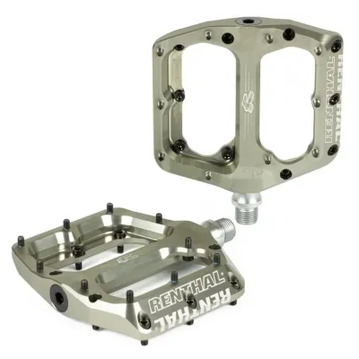 Renthal Revo-F Flat Pedals - AluGold - Thumbnail 2