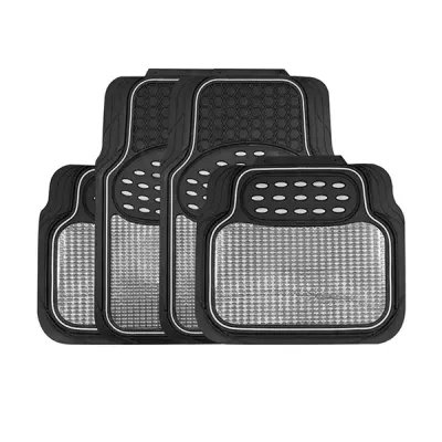Streetwize Heavy Duty Revelation Mat Set In Silver | Swuxm6 | Euro Car Parts