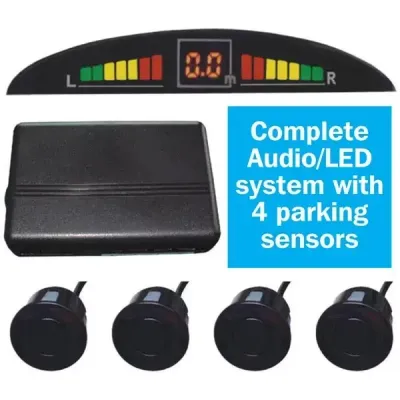 Streetwize Streetwize Reverse Parking System With Audio Warning & LED Display - Thumbnail 2