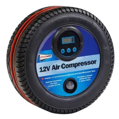 Streetwize Streetwize Tyre Shape 250psi Digital Air Compressor - Thumbnail 2
