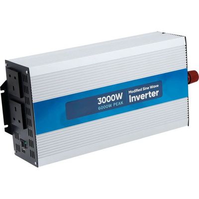 Streetwize Streetwize SWINV3000 Modified Sine Wave Inverter 3000W (12V / 230V)