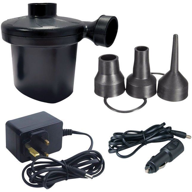 Streetwize Streetwize High-Volume Low-Pressure Air Pump 12V/230V - Image 1