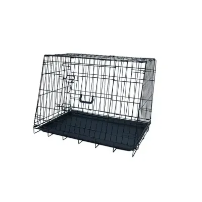 Streetwize 30" Delux Slanted Dog Crate - Medium | Swpet16 | Euro Car Parts
