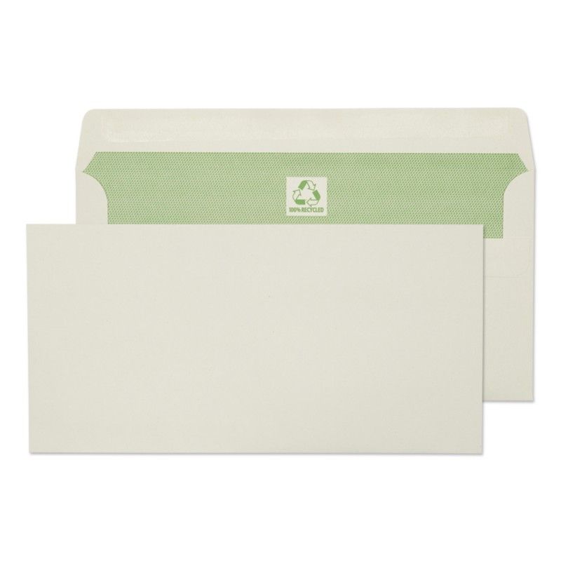 Blake Purely Environmental Wallet Self Seal Natural White DL 110220mm 90gsm (Pack 500) - Image 1