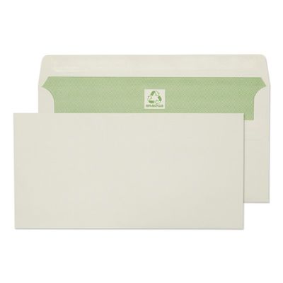Blake Purely Environmental Wallet Self Seal Natural White DL 110220mm 90gsm (Pack 500)