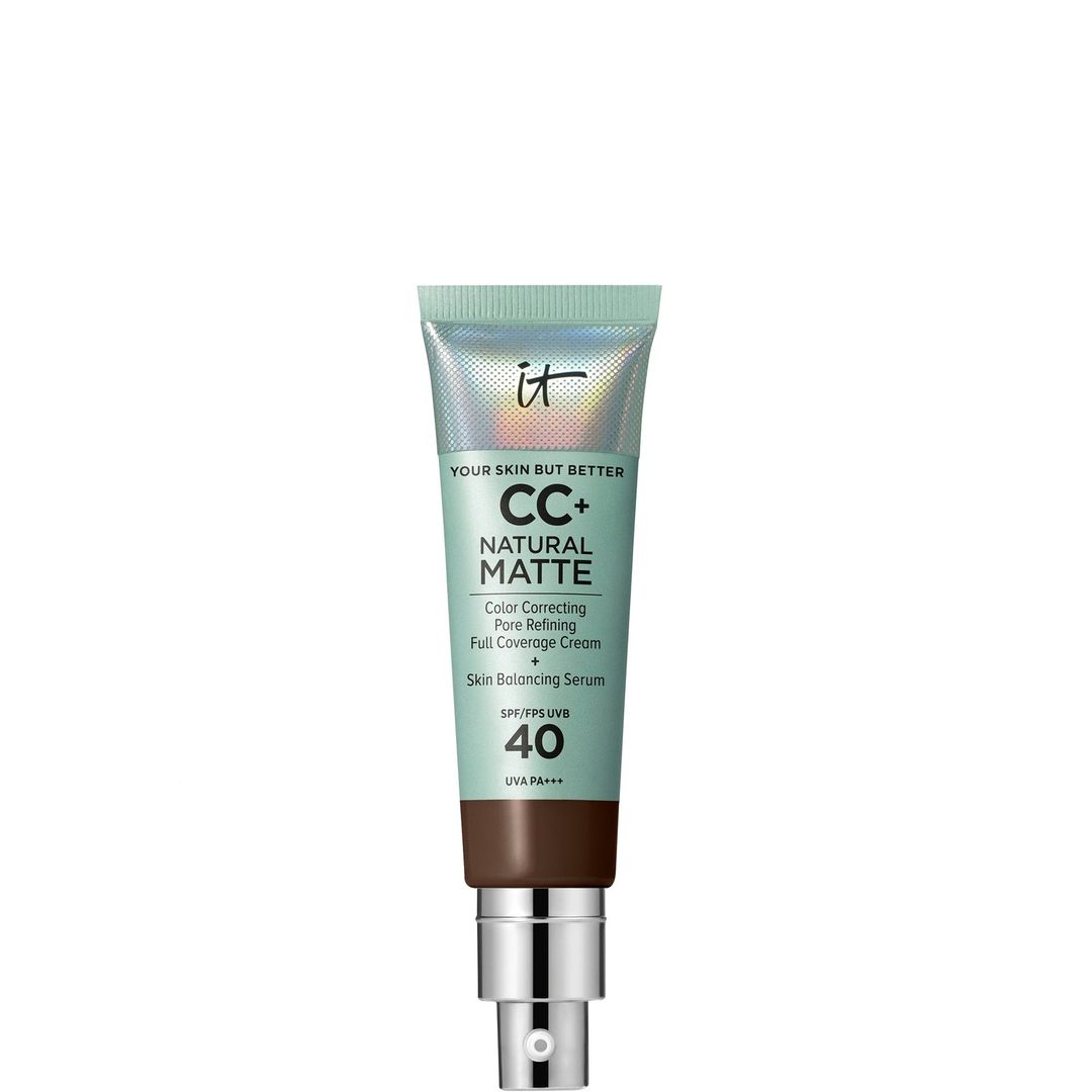 IT Cosmetics Your Skin But Better CC+ Natural Matte 32 ml (Various Shades) - Deep Mocha - Image 1