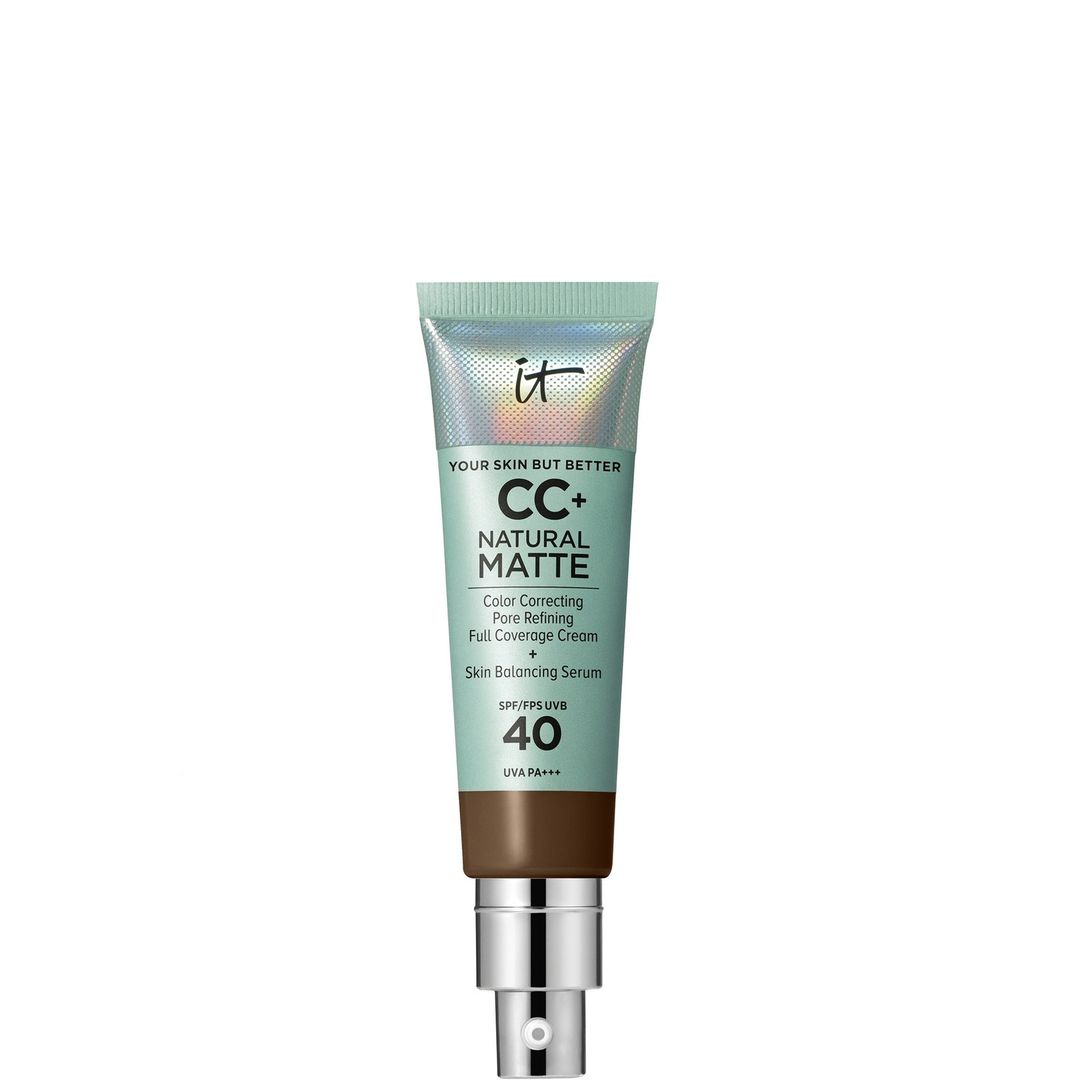 IT Cosmetics Your Skin But Better CC+ Natural Matte 32 ml (Various Shades) - Neutral Deep - Image 1