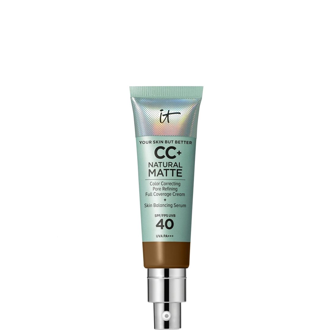 IT Cosmetics Your Skin But Better CC+ Natural Matte 32 ml (Various Shades) - Deep Honey - Image 1