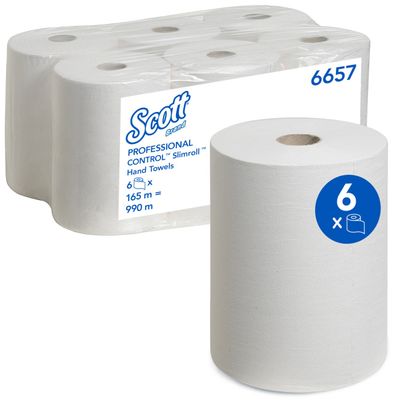 SCOTT 6657 paper towels White 165 m - Thumbnail 2