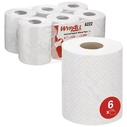 WypAll 6222 surface preparation wipe White - Image 1
