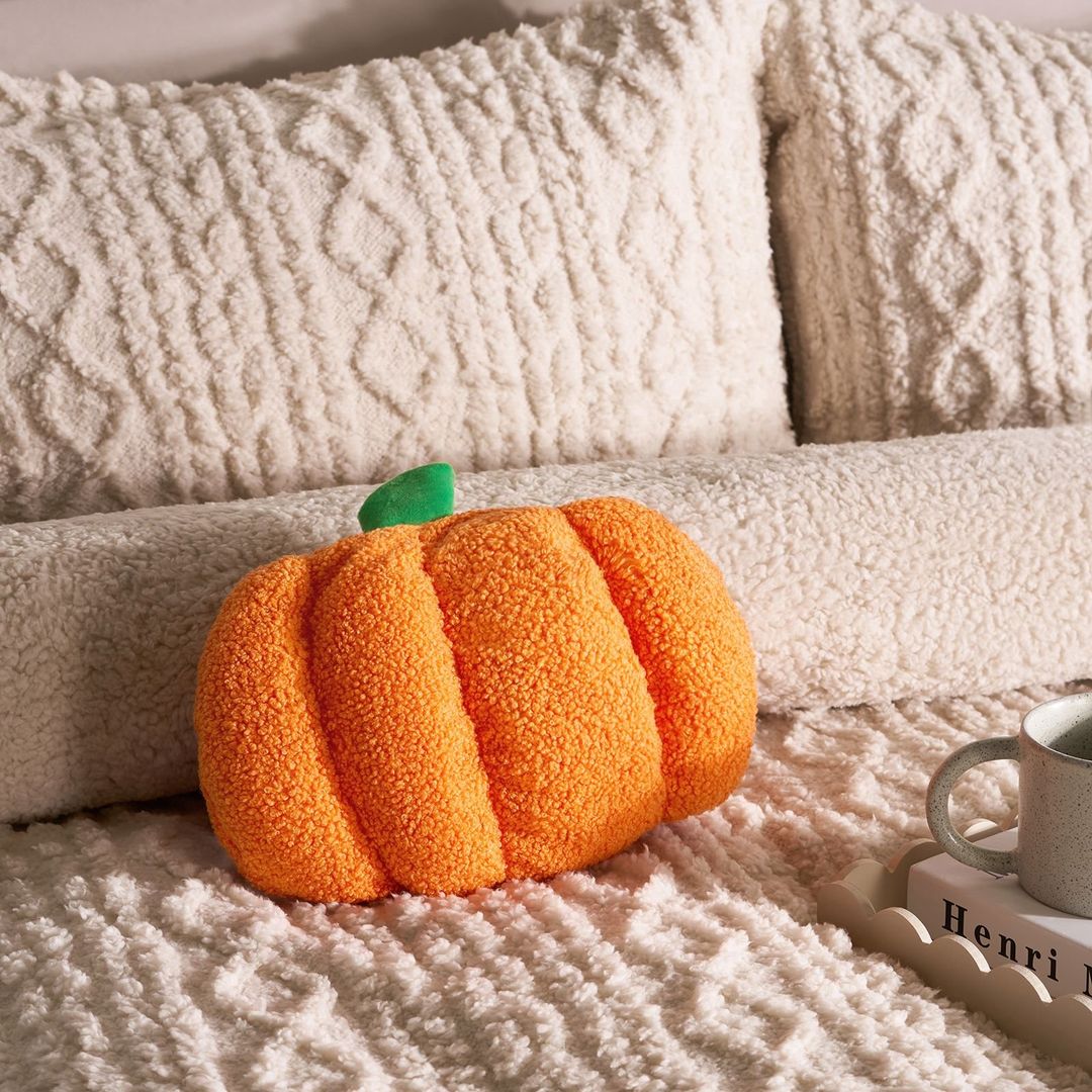OHS Pumpkin Hot Water Bottle - Rust - Image 1