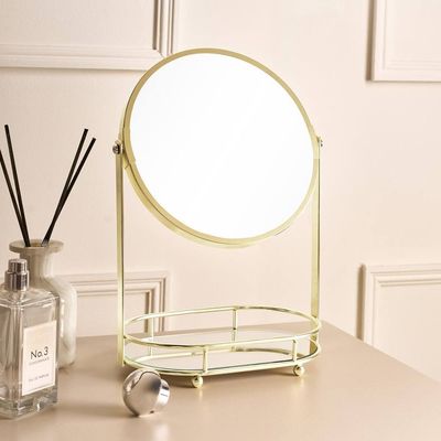 OHS Bow Swing Mirror - Gold