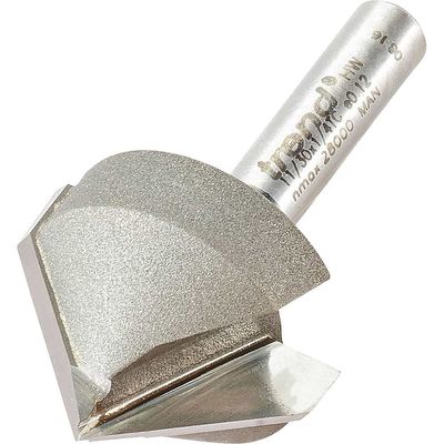 Trend Chamfer V Groove Cutter 45 Degrees Pk 1 11/30X1/4TC
