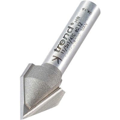 Trend Chamfer V Groove Cutter 60 Degrees Pk 1 11/5X1/4TC