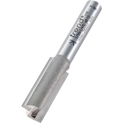 Trend 3/50X1/4TC 3/50 X 1/4 Tct Two Flute Cutter 9.5 X 25Mm