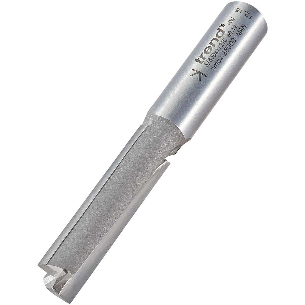Trend 3/83DX1/2TC 3/83D X 1/2 Tct Two Flute Workshop Cutter 12.7 X 50Mm - Image 1