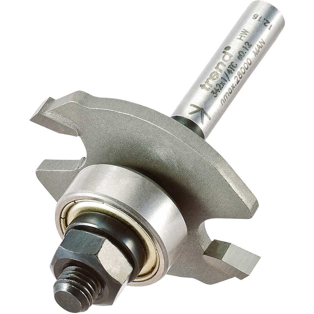 Trend Bearing Guided Biscuit Jointer Set 40mm 4mm 1/4" - Image 1