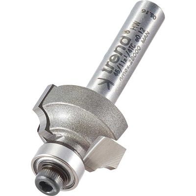 Trend 46/11X1/4TC 46/11 X 1/4 Tct Bearing Guided Ovolo & Round Over 3.2Mm Radius