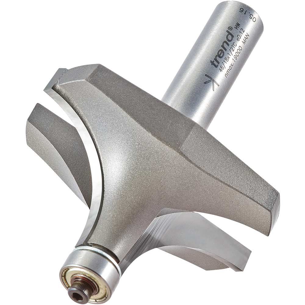 Trend Bearing Guided Ovolo Cutter 25.4Mm Radius Pk 1 46/18X1/2TC - Image 1