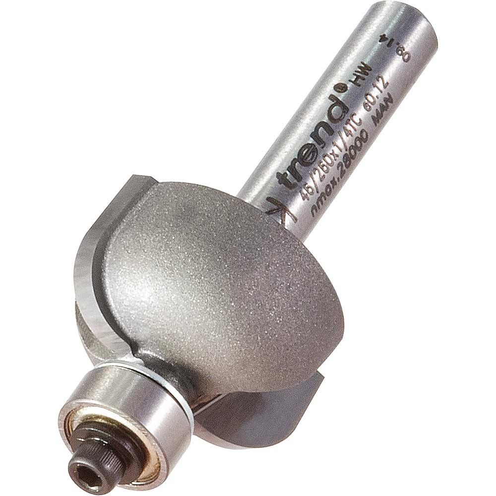 Trend Bearing Guided Cove Cutter 6.3Mm Radius Pk 1 46/260X1/4TC - Image 1