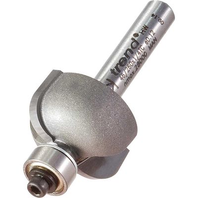 Trend Bearing Guided Cove Cutter 6.3Mm Radius Pk 1 46/260X1/4TC