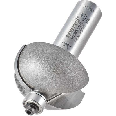 Trend Bearing Guided Cove Cutter 12.7Mm Radius Pk 1 46/280X1/2TC