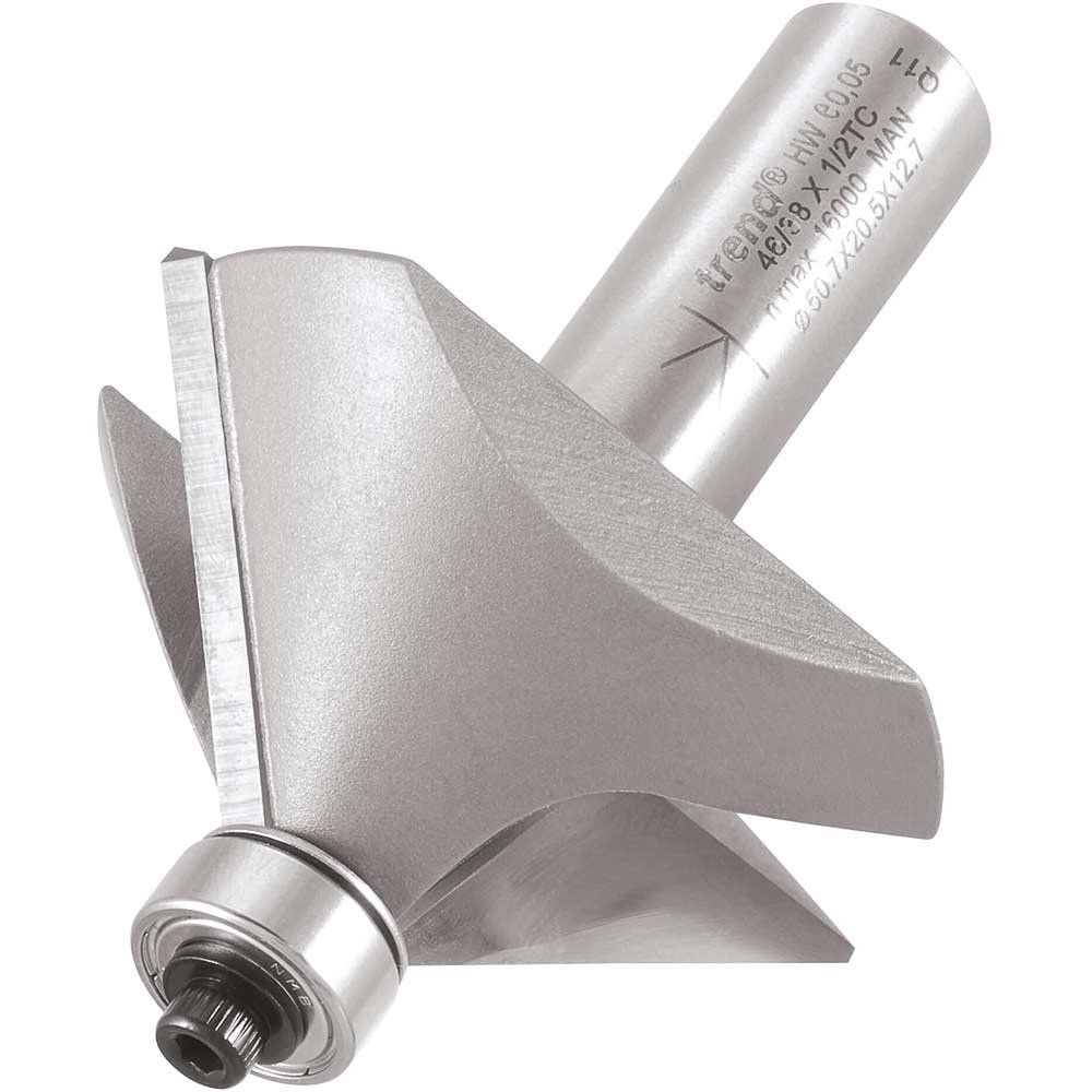 Trend 46/38X1/2TC 46/38 X 1/2 Tct Bearing Guided Chamfer 45° 50 X 19Mm - Image 1